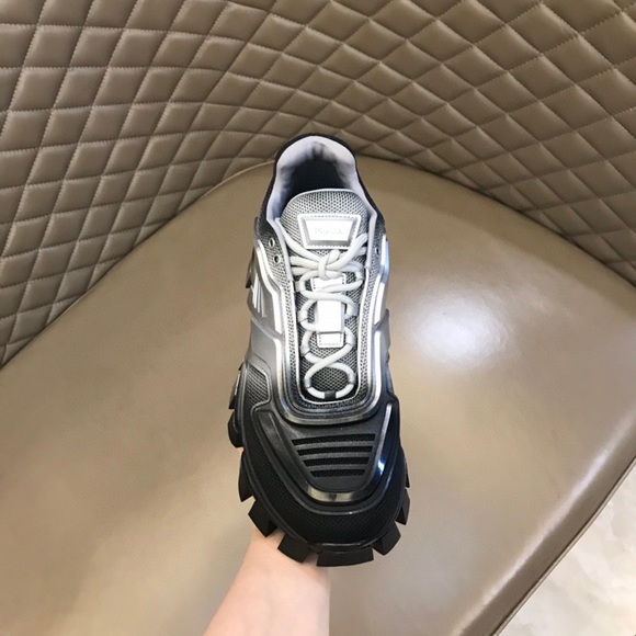 Prada cloudburst sneaker black and silver LE - Picture 3 of 5